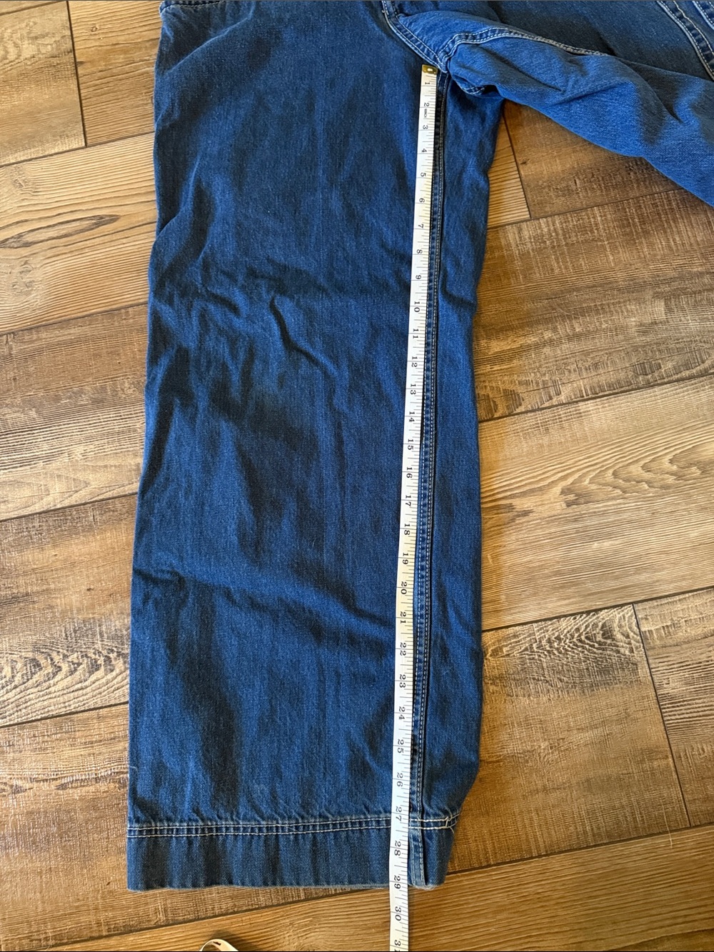 Alab mens wide leg jeans - Picture 9 of 9